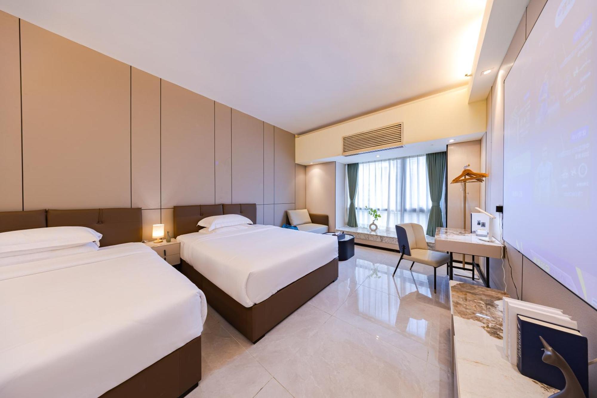 Yu Manju High-Floor Huge-Screen Audiovisual Hotel-Guangzhou Tower Zhujiang New Town Sports West Road Branch Экстерьер фото