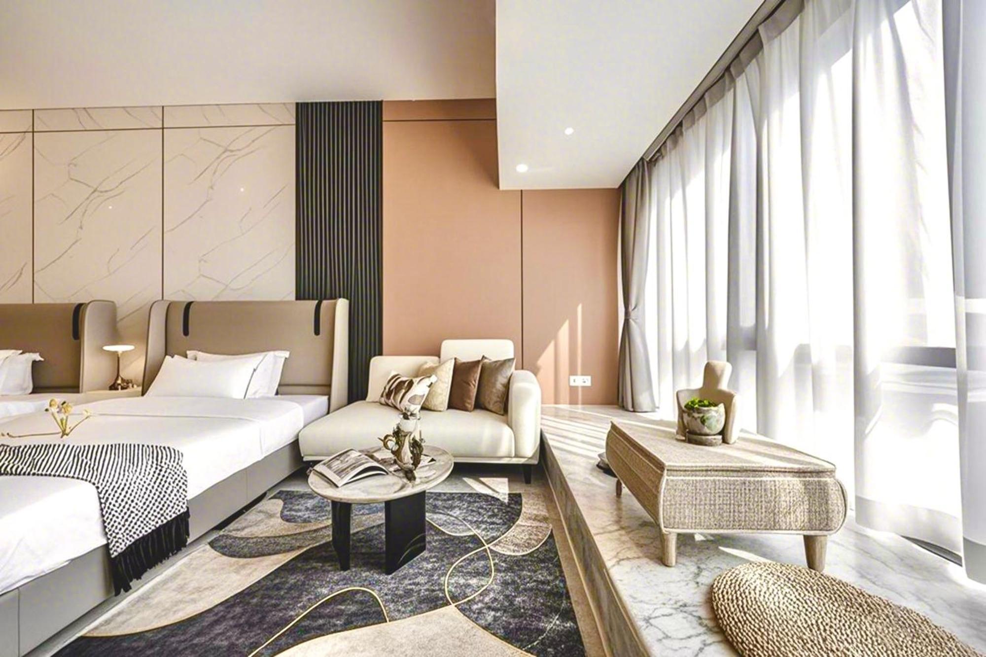 Yu Manju High-Floor Huge-Screen Audiovisual Hotel-Guangzhou Tower Zhujiang New Town Sports West Road Branch Экстерьер фото