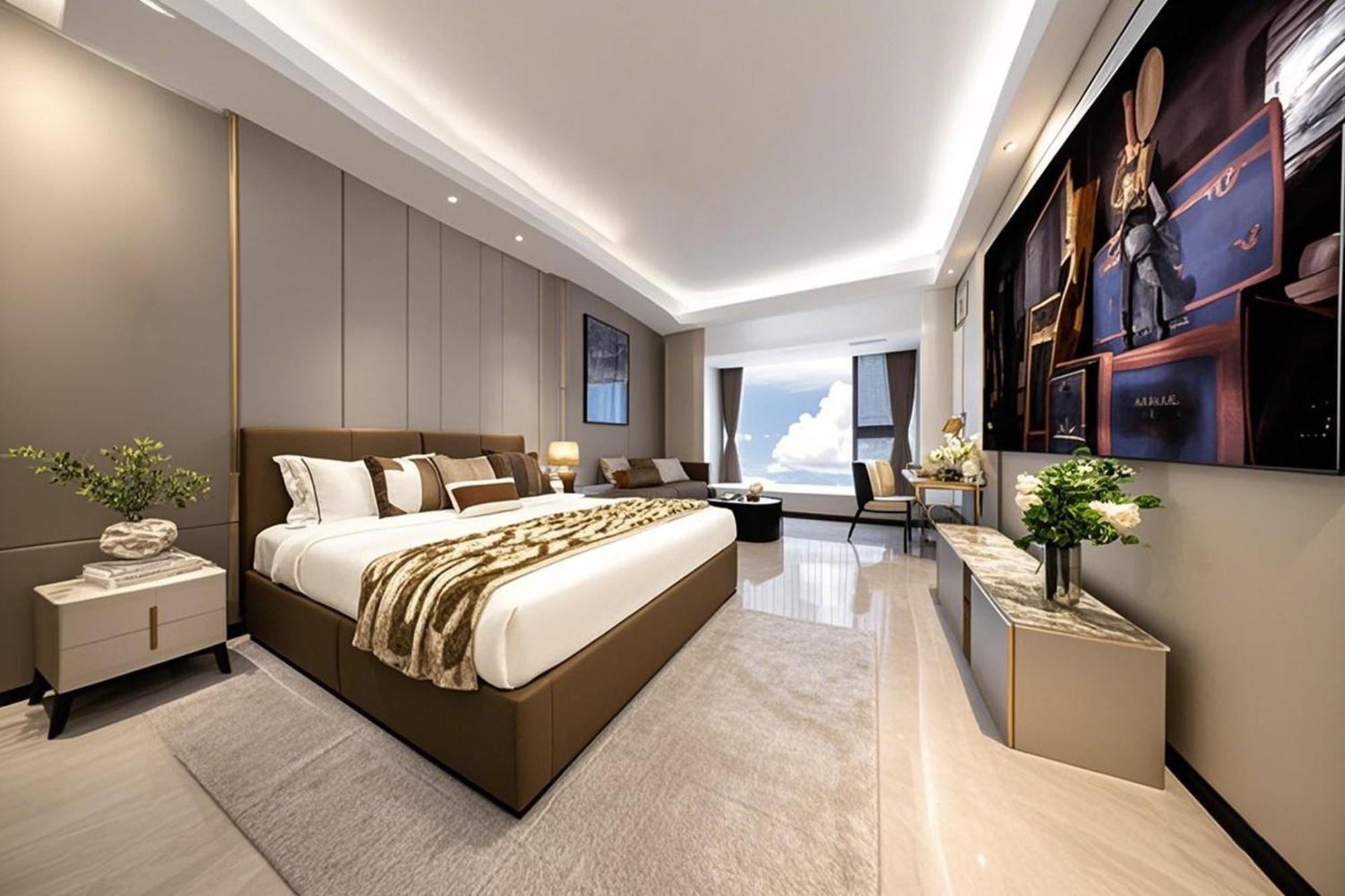 Yu Manju High-Floor Huge-Screen Audiovisual Hotel-Guangzhou Tower Zhujiang New Town Sports West Road Branch Экстерьер фото